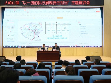 160多人参会，大岭山镇这场专题讲座聚焦“执行力与责任担当”