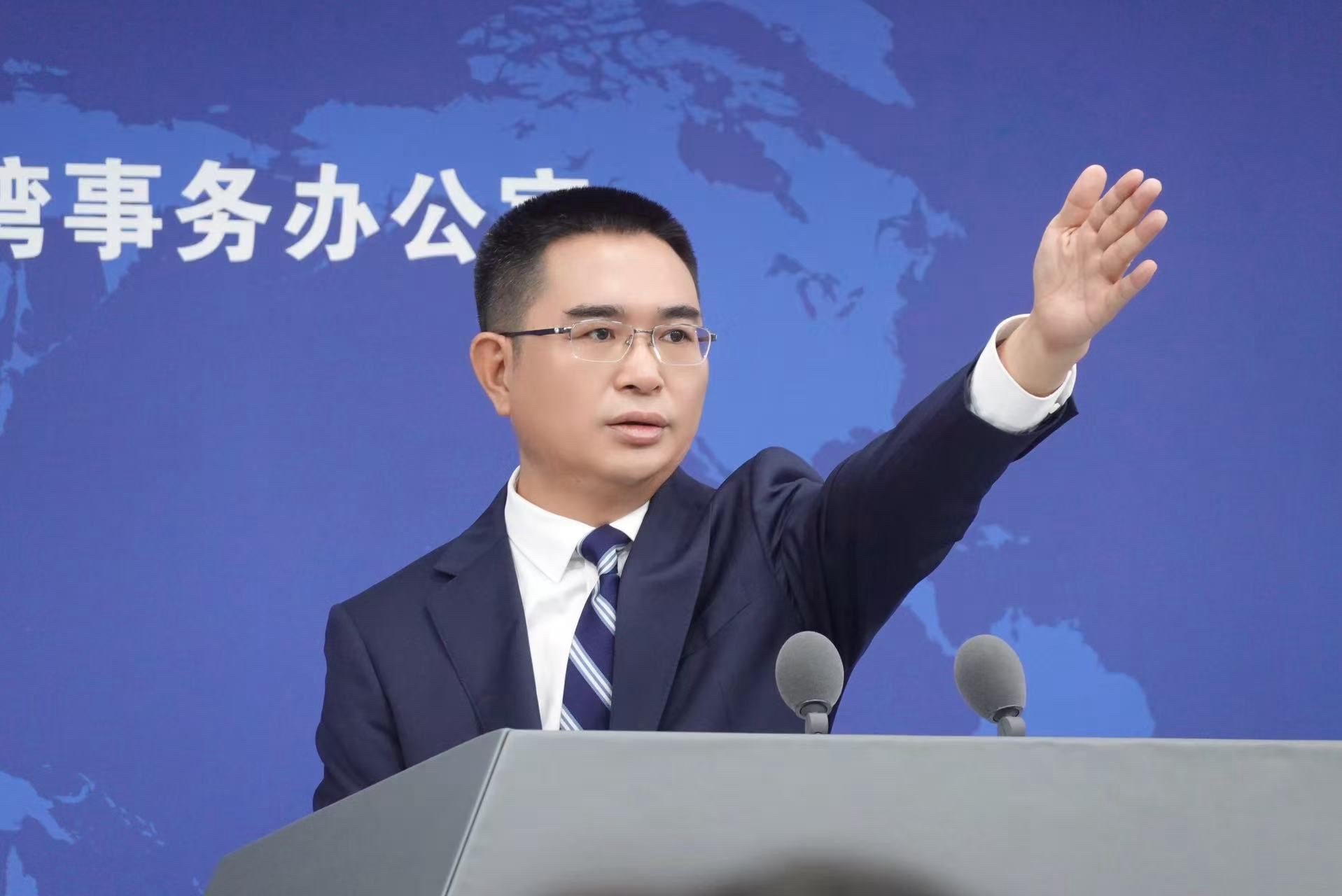 国台办发言人就全国人大常委会决定设立台湾光复纪念日发表谈话