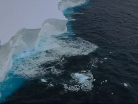 全球最大冰山正在加速解体