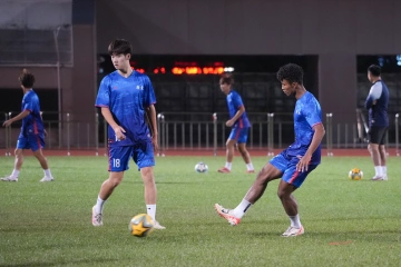 广东U18男足蓄势待发!领队席兵:全力冲击四强、剑指金牌