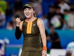 宁波网球公开赛：朱琳爆冷击败赛会头号种子挺进八强