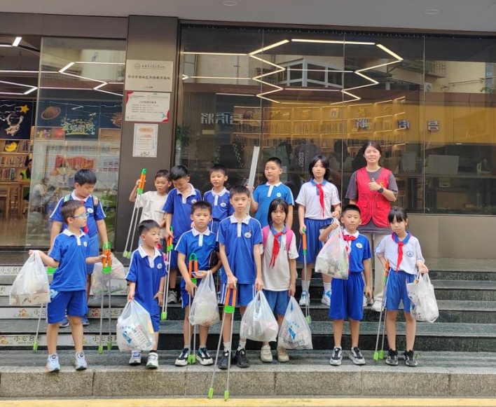 南园街道沙埔头社区青少年环境治理计划火热启动