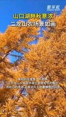 秀我中国｜山口湖畔秋意浓 二龙山农场景如画