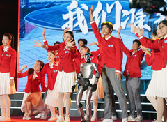 第八届进博会志愿者宣誓上岗（4）