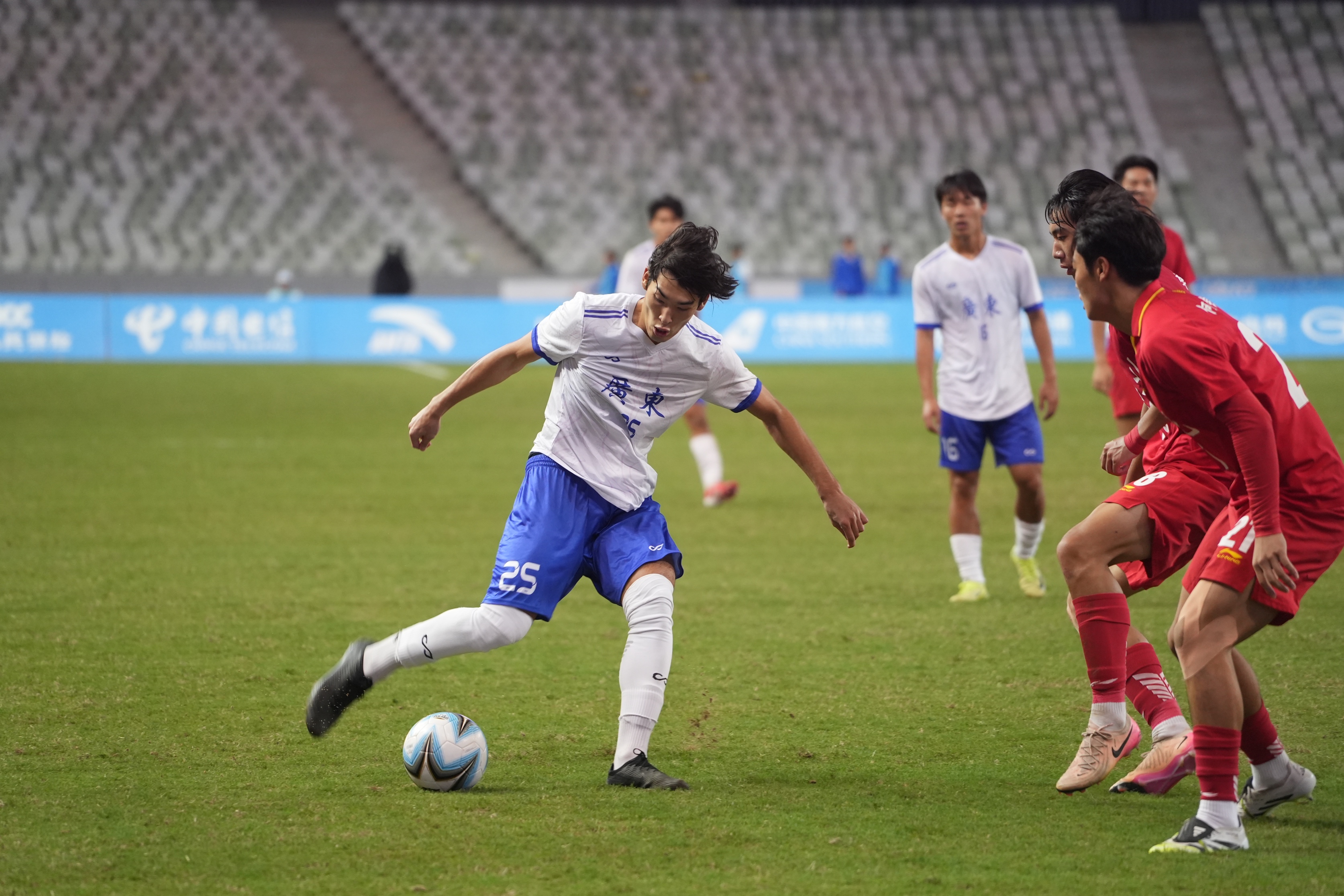 快讯！广东U18男足挺进十五运会四强