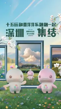 十五运和喜洋洋乐融融一起深圳集结