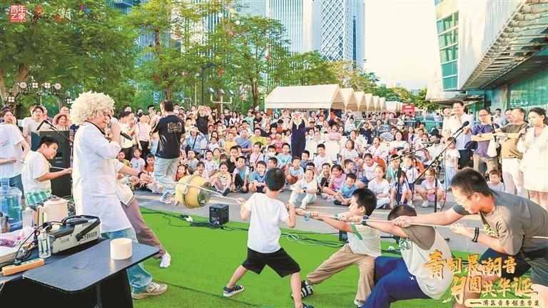 宝安青少年宫创意市集火热举办！近15000人次参与精彩活动