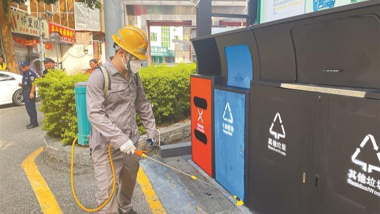 福永街道：爱卫“百日行动” 提升市容环境