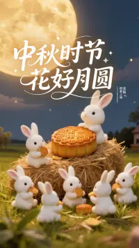 中秋 | 超可爱玉兔限定月饼上线🥮