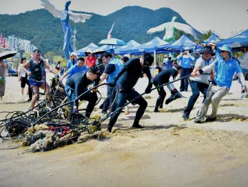 聚焦大梅沙！第二十一届深圳国际海洋清洁日启动仪式顺利举行