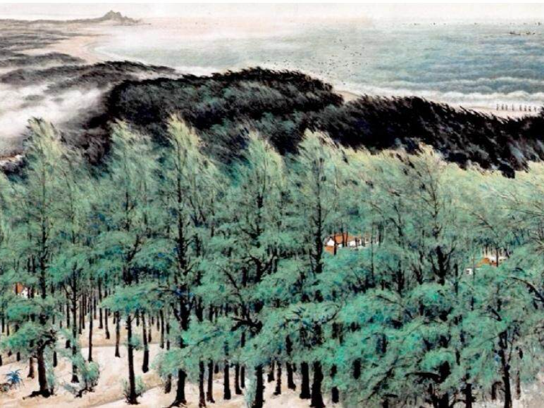 关山月《绿色长城》诞生记