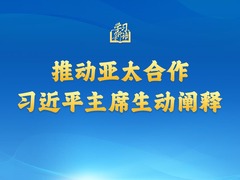 学习新语｜推动亚太合作，习近平主席生动阐释
