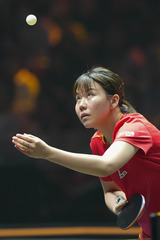 （体育）（8）乒乓球——WTT中国大满贯赛：陈幸同晋级女单四强
