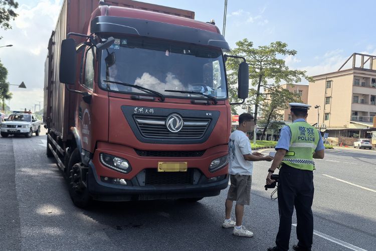 全城严查！中山开展货车专项整治行动