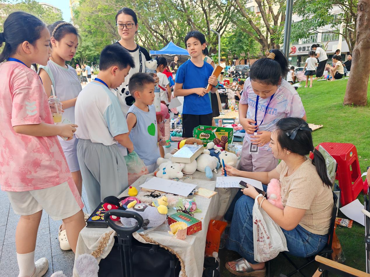 花果山社区民生微实事项目持续推动低碳生活 新党群开业在即欢迎打卡