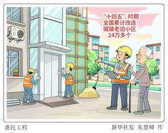 （图表·漫画）惠民工程（1）