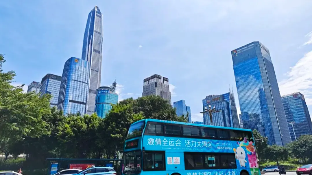 倒计时一个月！深圳街头十五运会氛围感拉满，即将开赛→