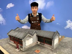 “00后”用微观模型留住乡愁