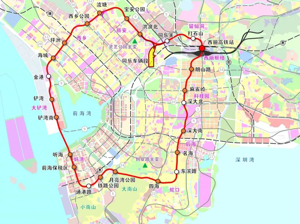 深圳首条环线地铁，最新进展来啦！