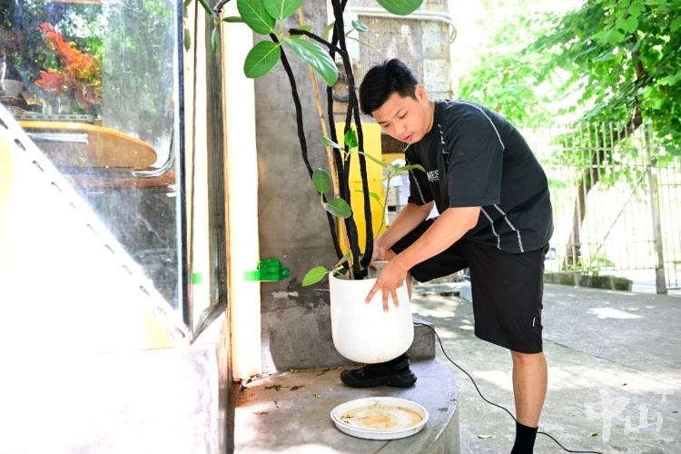 中山东区街道80多名青年商家变身“防蚊哨兵”