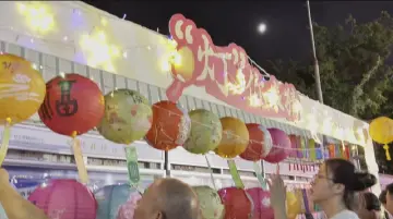 好欢乐！社区的街坊都来“过节”了！