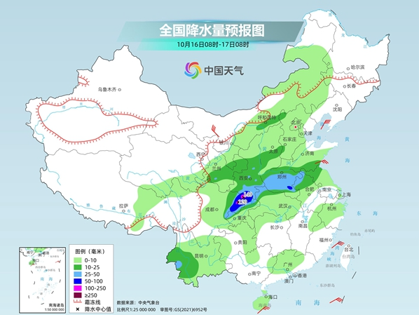 新一股较强冷空气将影响我国 华西至黄淮一带警惕持续降雨致灾