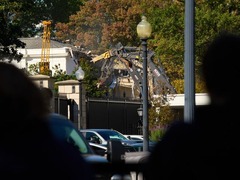 白宫扩建现场传来噪声 特朗普：美妙的音乐