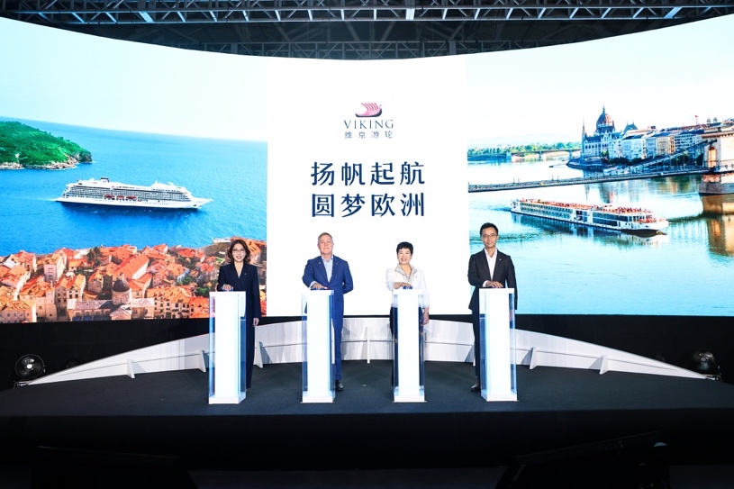 维京游轮首推中文服务欧洲海轮，携手世界乒乓冠军倪夏莲发布全新宣传片