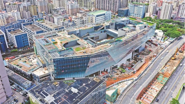 预计2026年6月竣工!深圳市文化馆新馆项目封顶