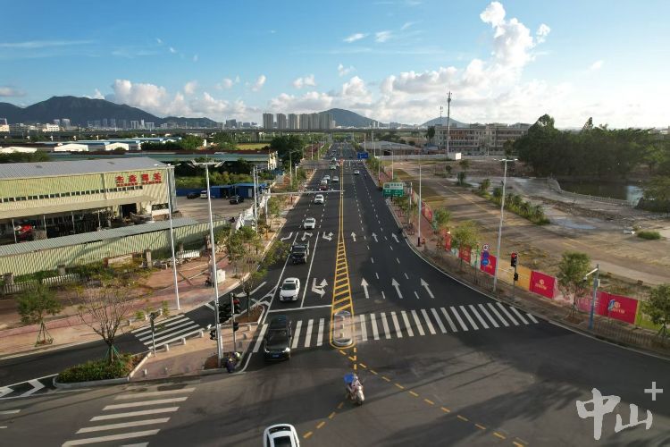 连接香海高速！中山坦洲嘉联路正式通车