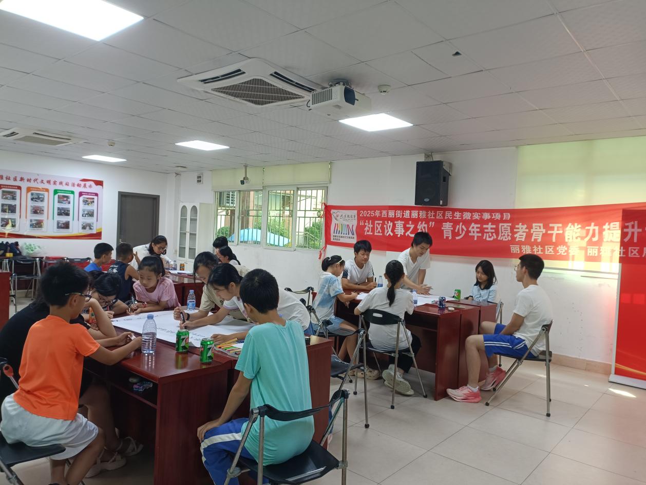 丽雅社区“小议事员”共绘社区治理新图景