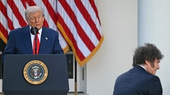 特朗普：如果米莱没赢 美国就撤