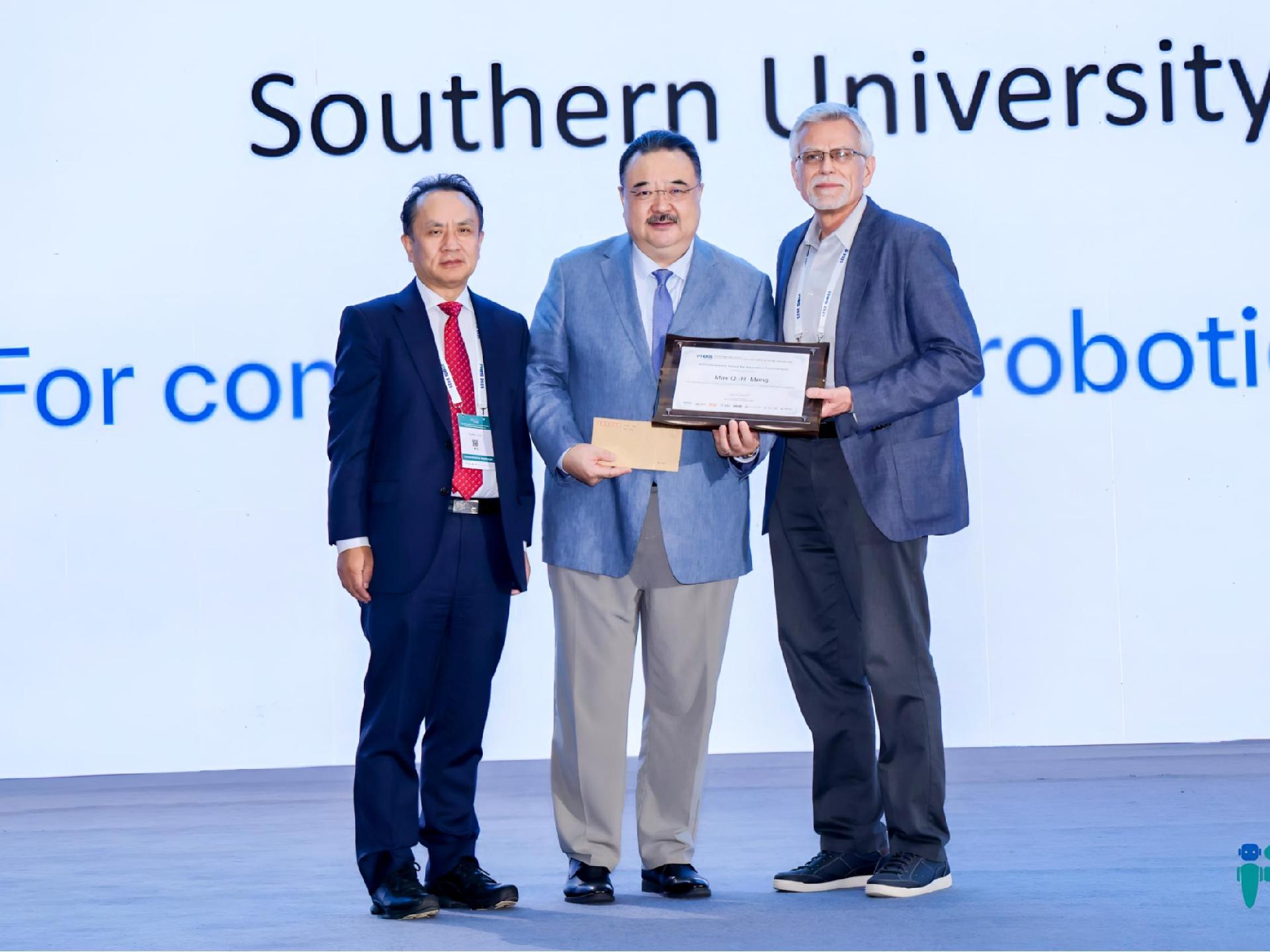 元化智能首席科学家孟庆虎院士荣获Harashima大奖：中国大陆学者首次问鼎国际智能机器人及系统领域最高奖
