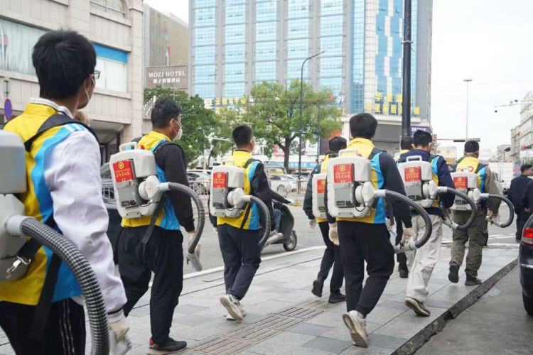 全力冲刺！中山万名青年筑起一道防疫长城