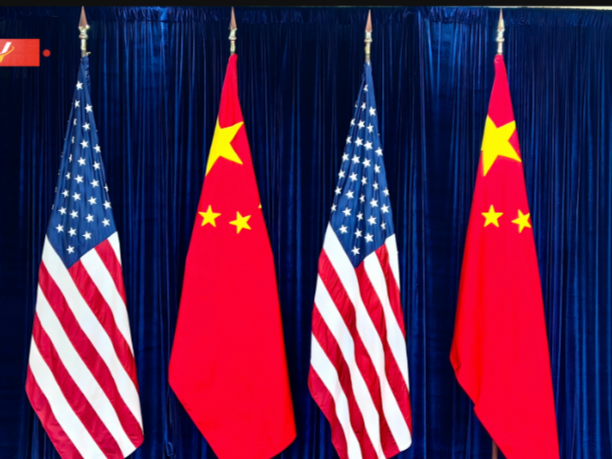 习近平同美国总统特朗普会晤开始