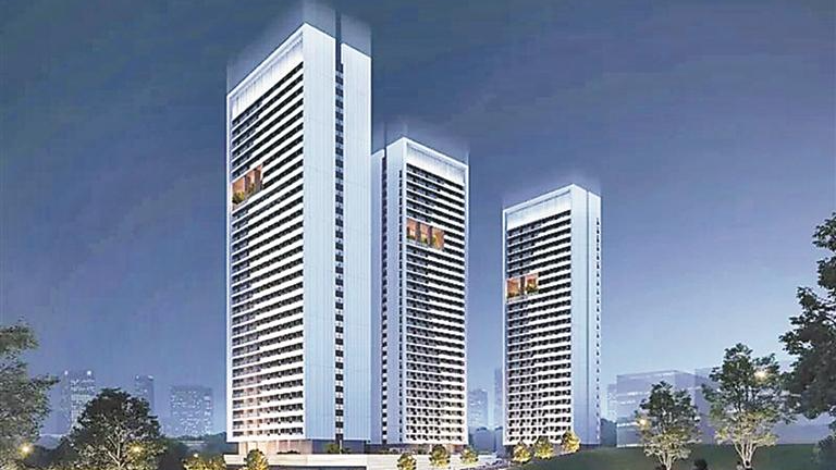 鑫岭楼项目首块底板混凝土浇筑完成