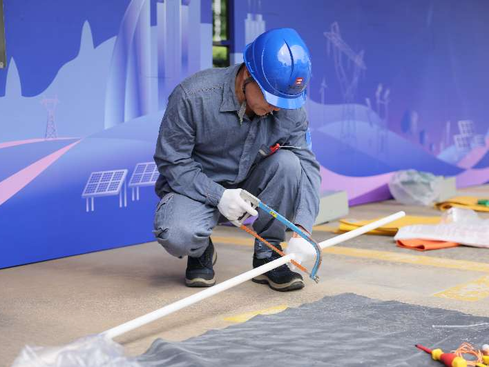 龙岗开展电力行业技能大比武
