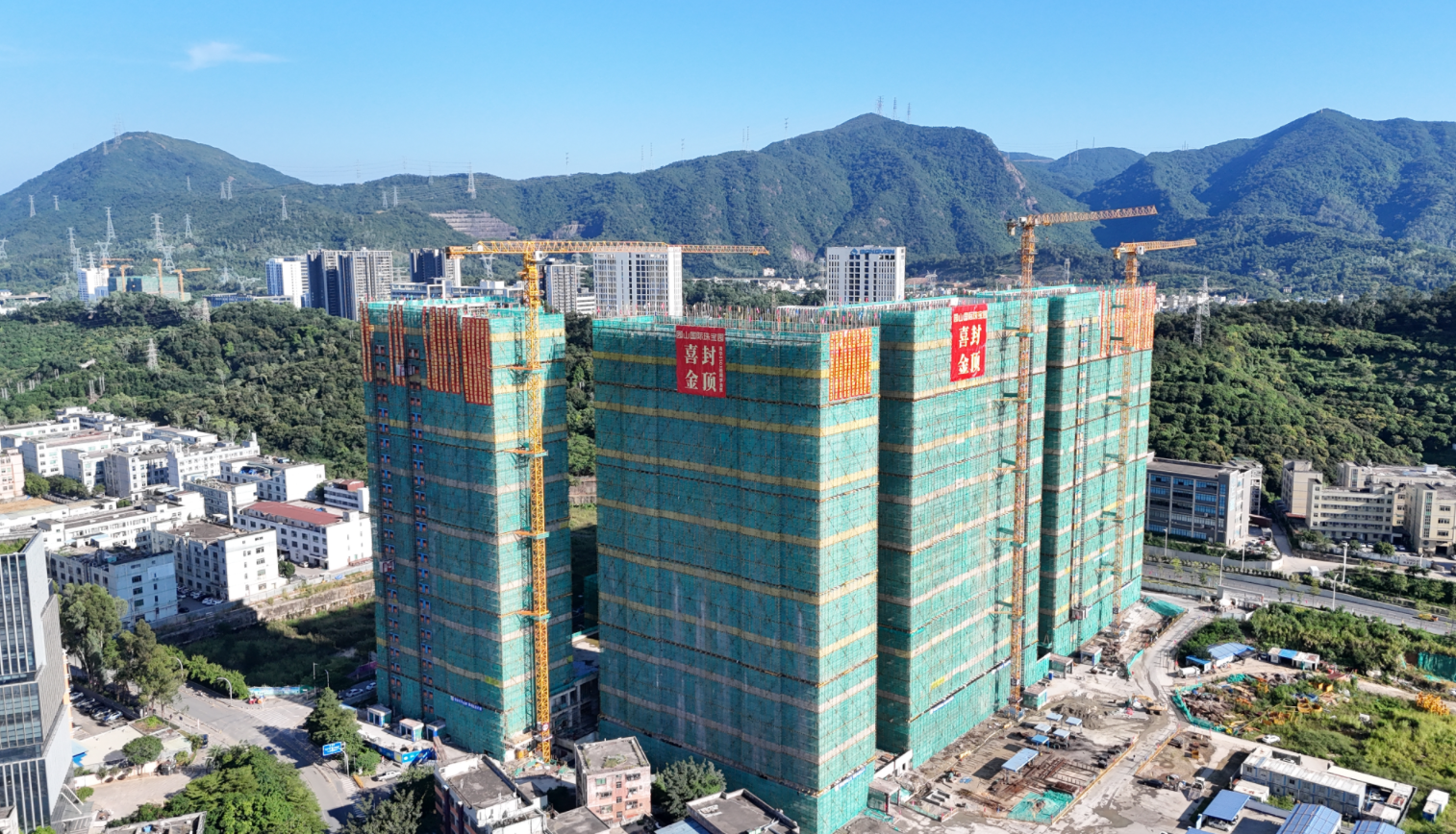 龙岗园山国际珠宝园封顶 深圳珠宝产业添高质量发展新地标