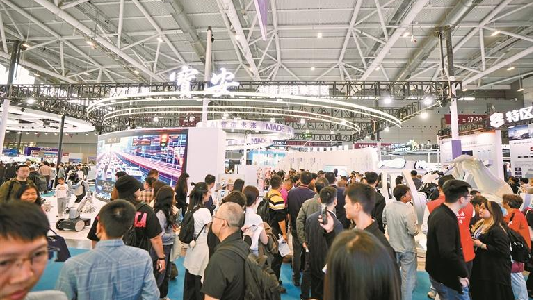 看！宝安展示一条闭环的AI产业制造链