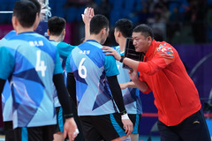 全运会 | 排球男子18岁以下组小组赛：江苏队胜广东队（6）