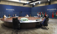 土耳其、沙特等七国外长一致同意维护加沙停火协议（1）