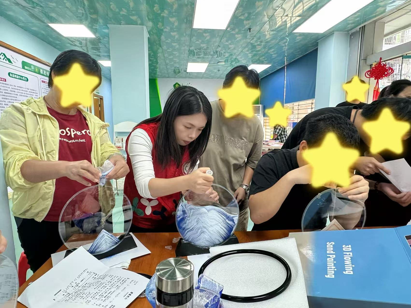 残健共融绘就美好画卷，松岗东方社区搭建技能展示暖心平台