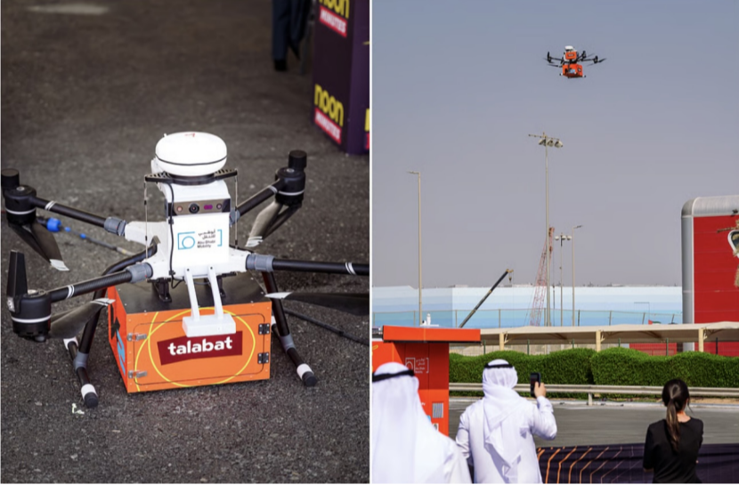 迪拜航展开幕，联合飞机在中东地区落地无人机送餐服务