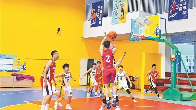 民新社区第十二届“金秋杯”篮球赛收官