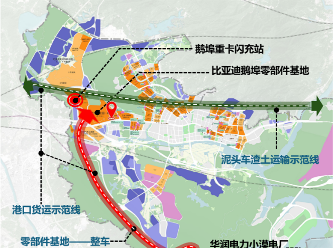 深汕重卡超充示范带发布