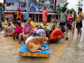 泰国南部洪灾死亡人数升至162人，1800余名外国游客获救