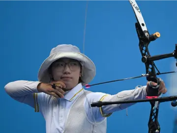 十五运射箭首金落定 宗钰李佳蔓齐赞深圳赛场