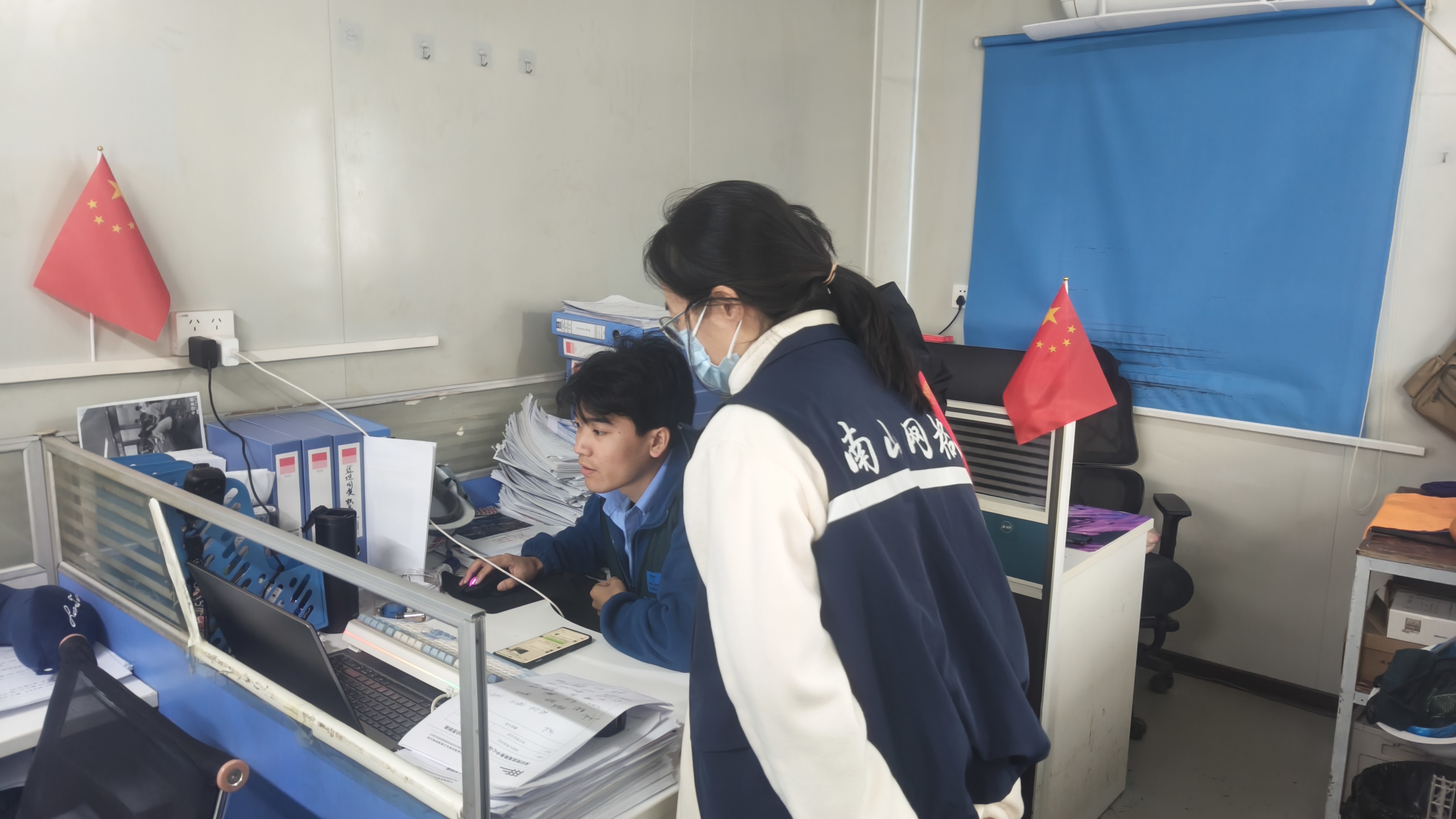 沙河街道东方社区全力督促落实工地流动人口居住申报工作