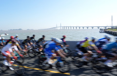 （全运会）（15）公路自行车——男子个人赛决赛开赛