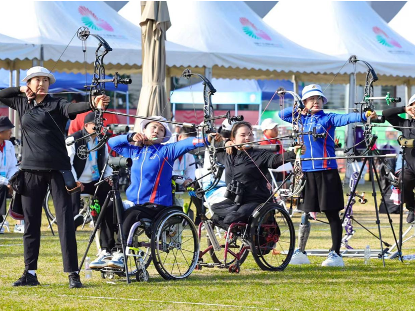 暖在细节里！残特奥会射箭比赛深圳启幕